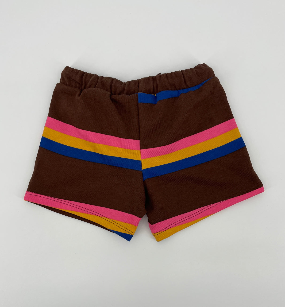 Korte Broek Bruin Gestreept Maat 92 / 98