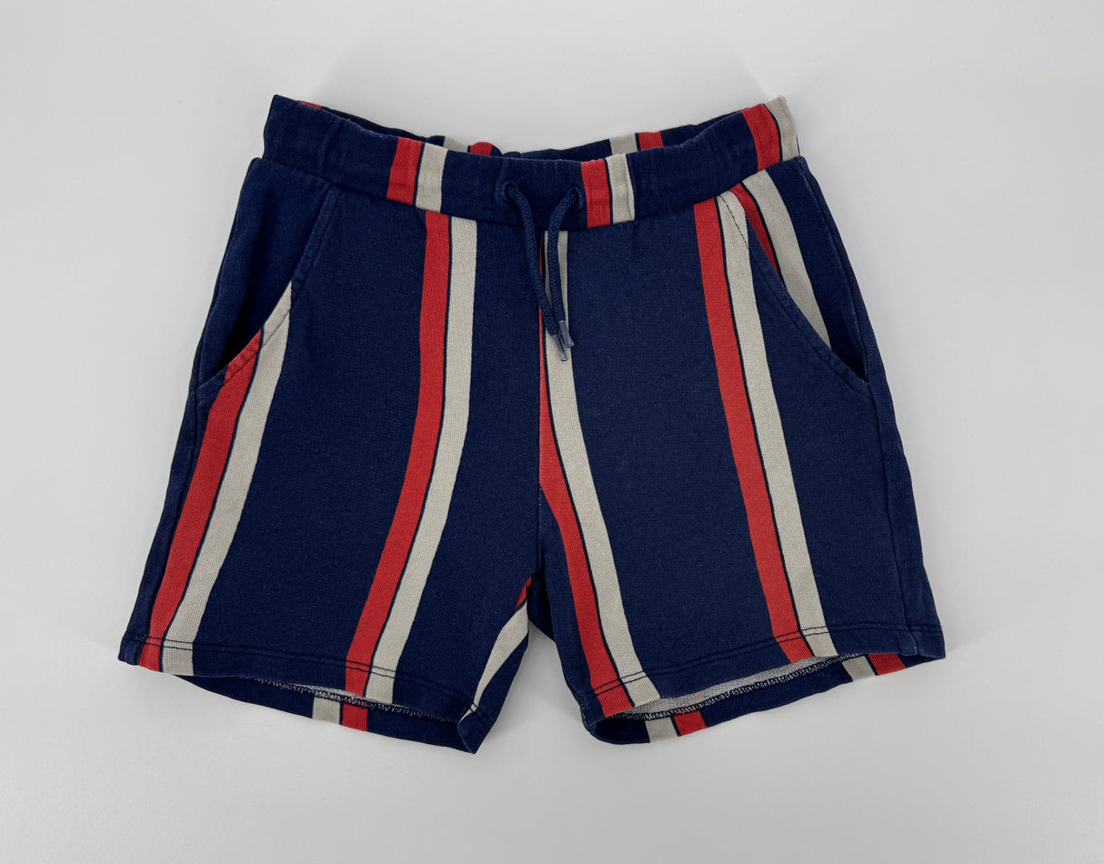 Korte Broek Donkerblauw Strepen Maat 116 / 122