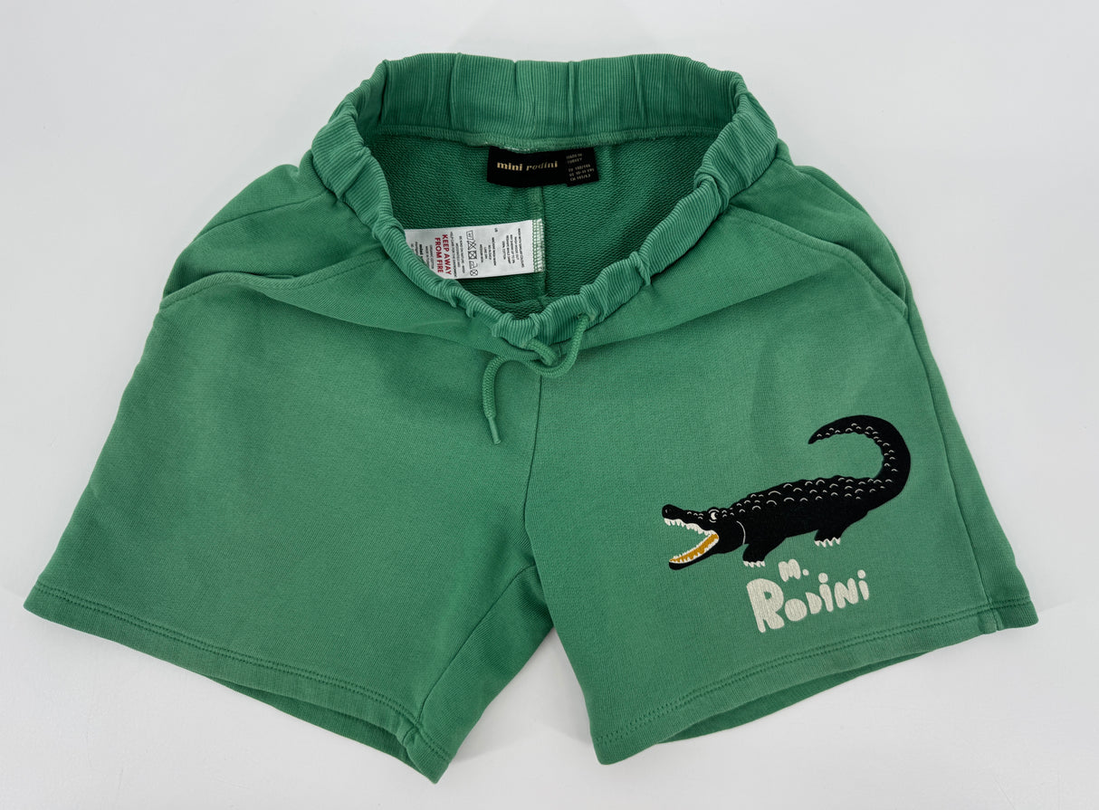 Korte Broek Groen Krokodil Maat 140 / 146