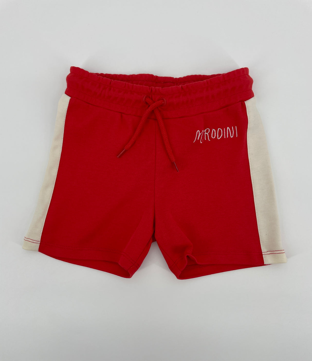 Korte Broek Rood Beige Maat 80 / 86