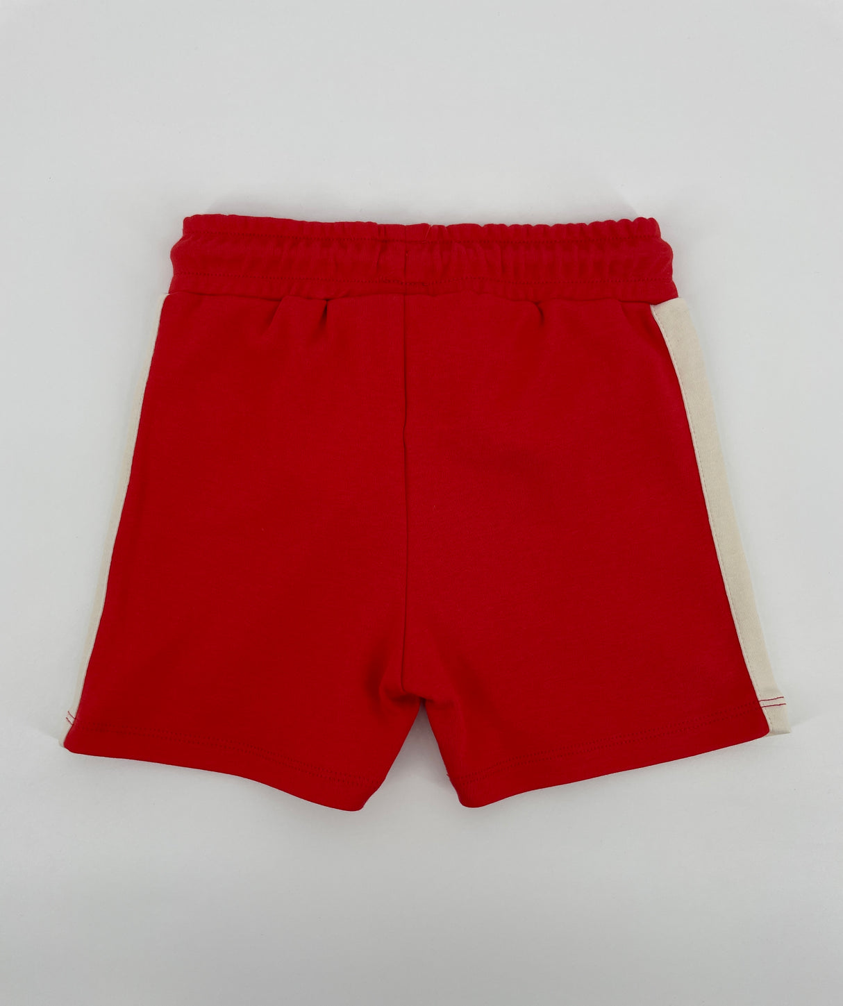 Korte Broek Rood Beige Maat 80 / 86