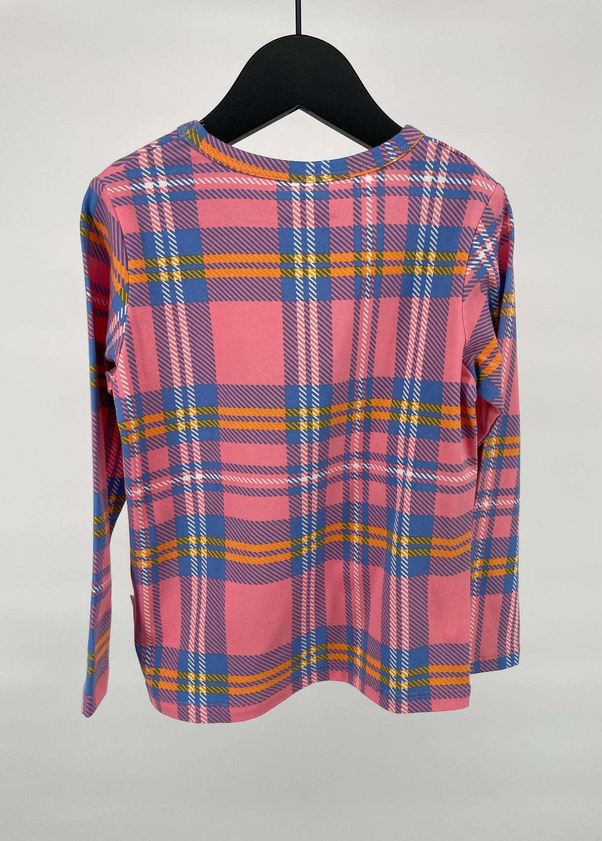 Longsleeve Roze Geruit