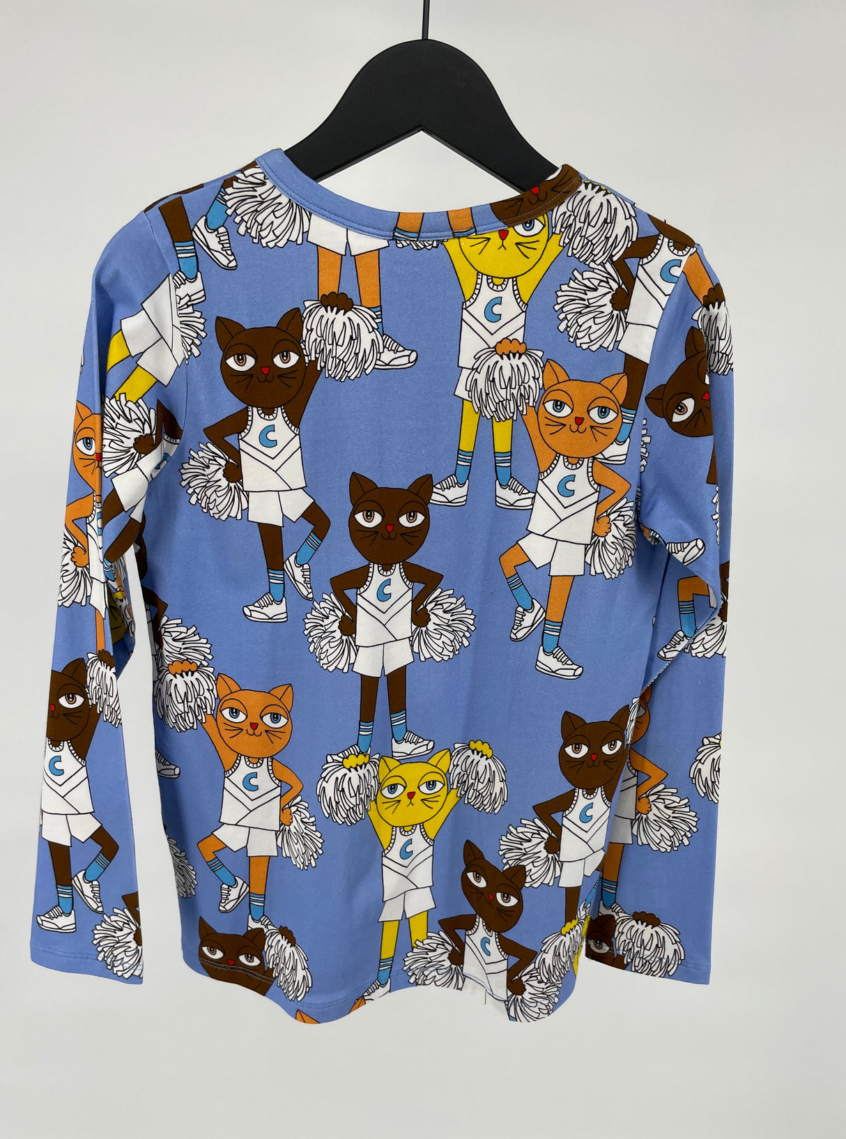 Longsleeve Blauw Cheercats Maat 128 / 134