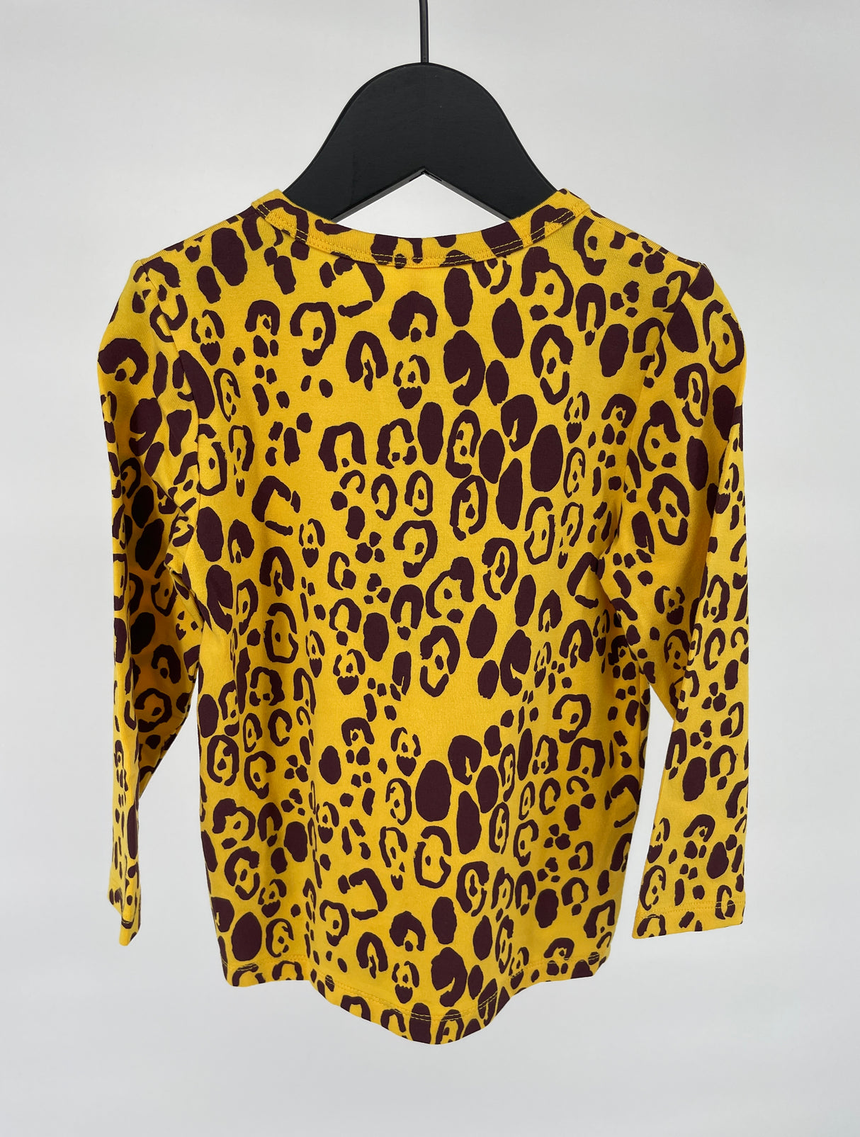 Longsleeve Geel Luipaard Maat 80 / 86