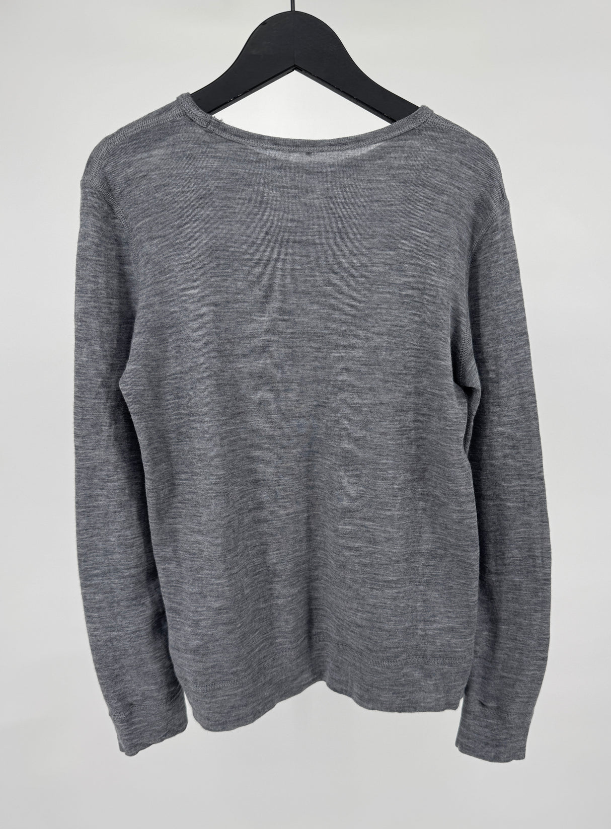 Longsleeve Wol Grijs Panda