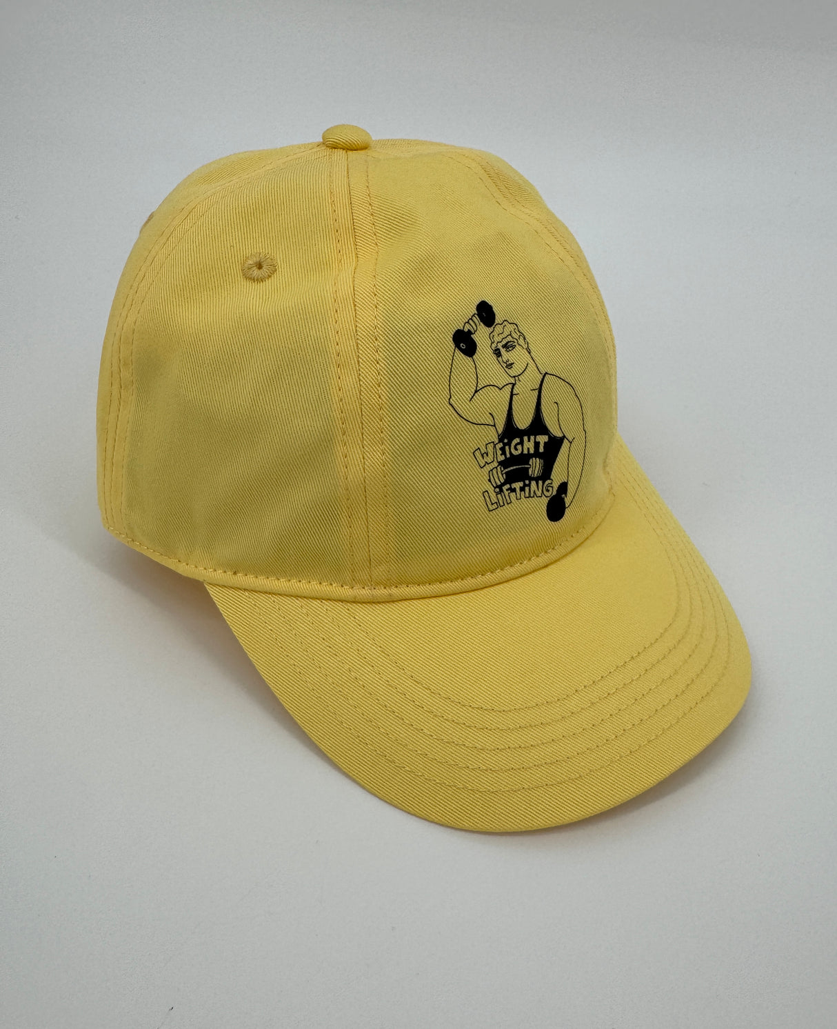 Pet Geel Gewichtheffer Maat 3 - 9 Jaar