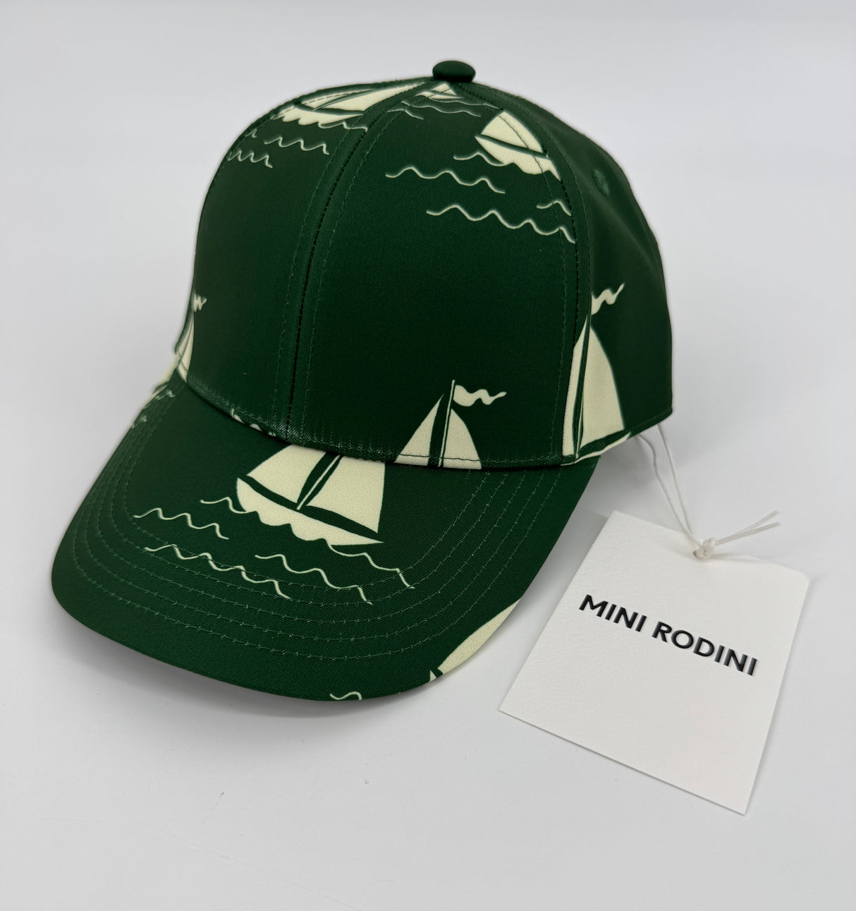 Pet Groen Zeilboten Maat 3 - 9 Jaar