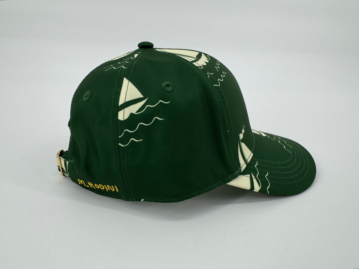 Pet Groen Zeilboten Maat 3 - 9 Jaar