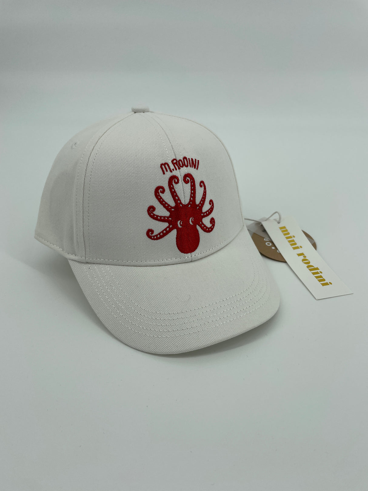 Pet Wit Rode Oktopus Maat 9 Mnd - 3 Jaar