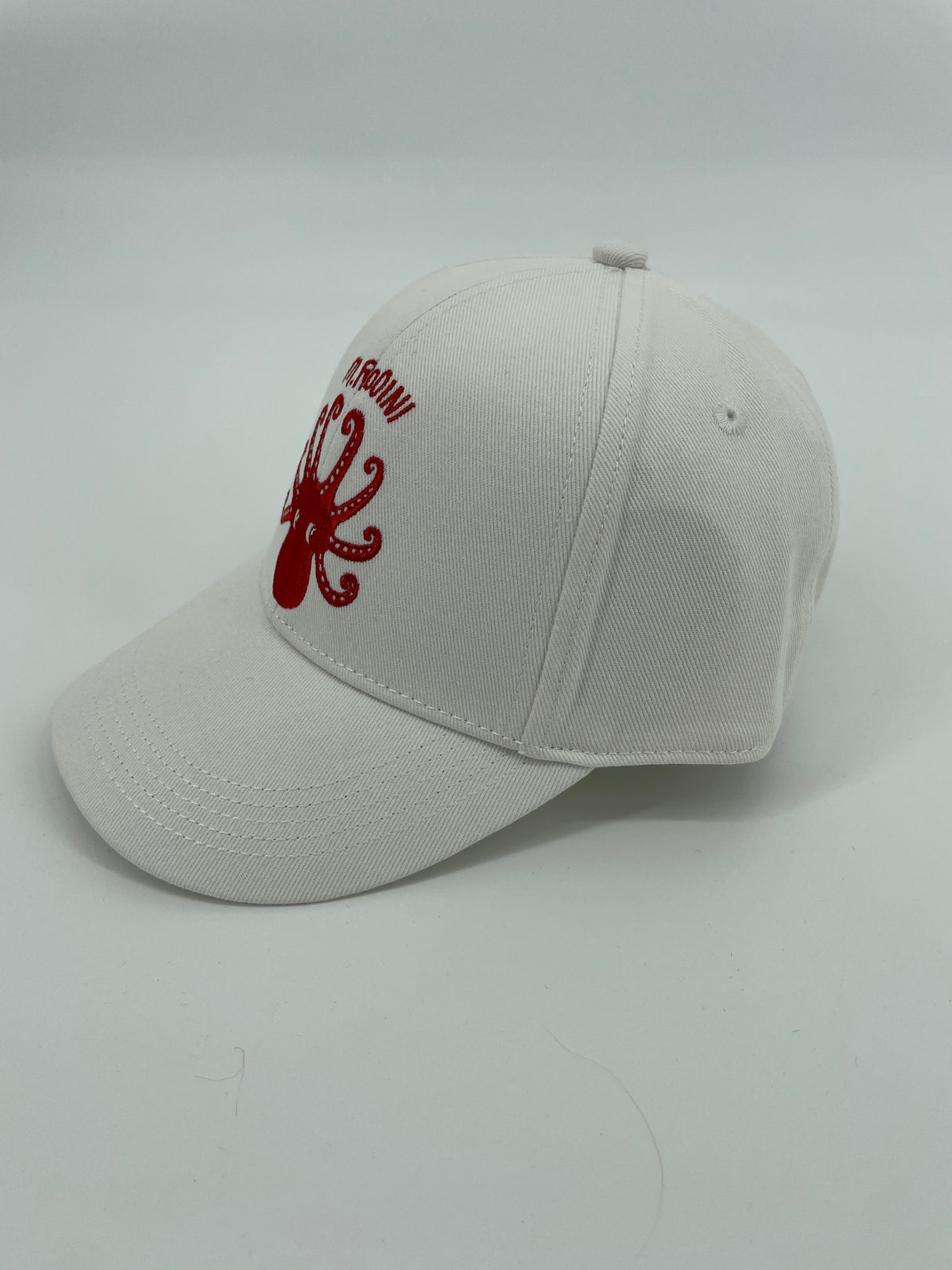 Pet Wit Rode Oktopus Maat 9 Mnd - 3 Jaar