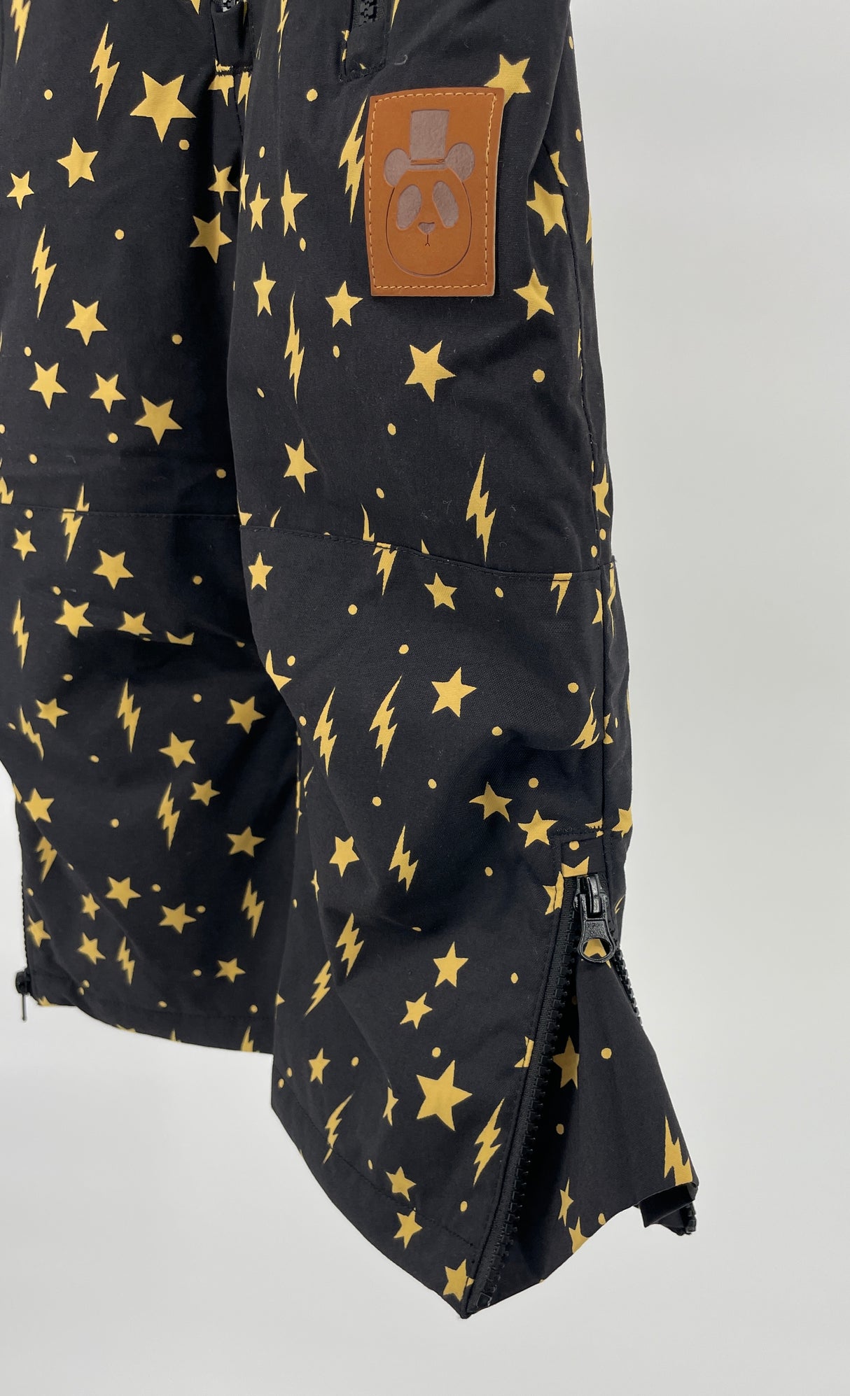 Sneeuwbroek Zwart Ster Bliksemflits Maat 80 / 86