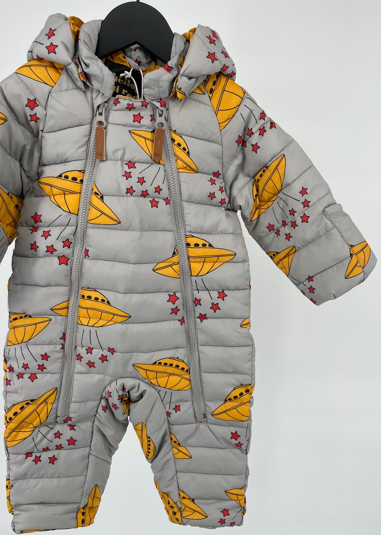 Overal Grijs Ufo Maat 68