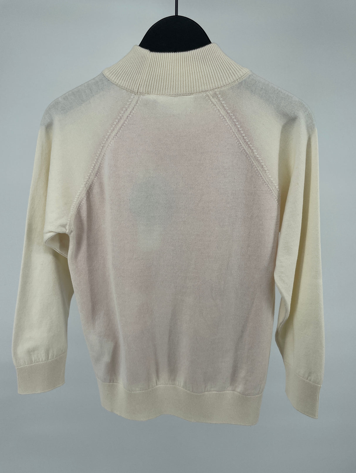 Trui Gebreid Beige Love Maat 116 / 122