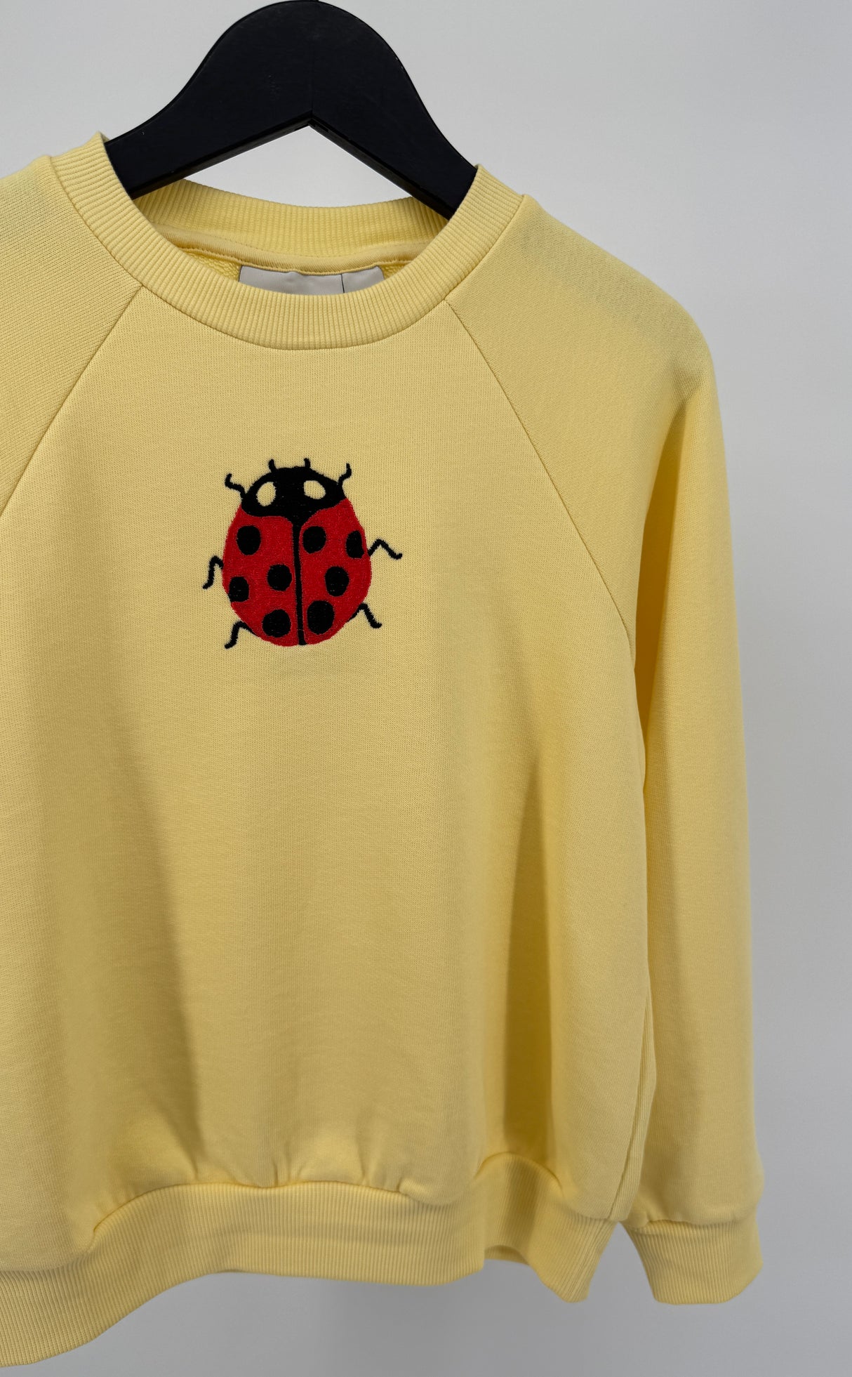 Trui Geel Lieveheersbeestje Maat 116 / 122