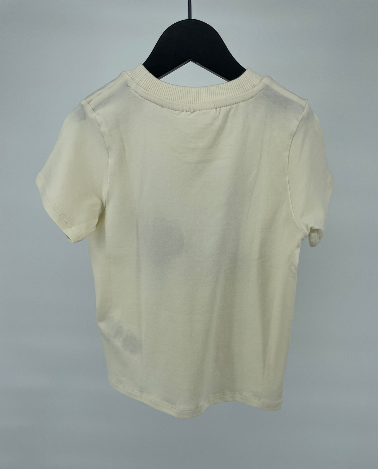 T-shirt Beige Blauw Game Set Match Maat 92 / 98