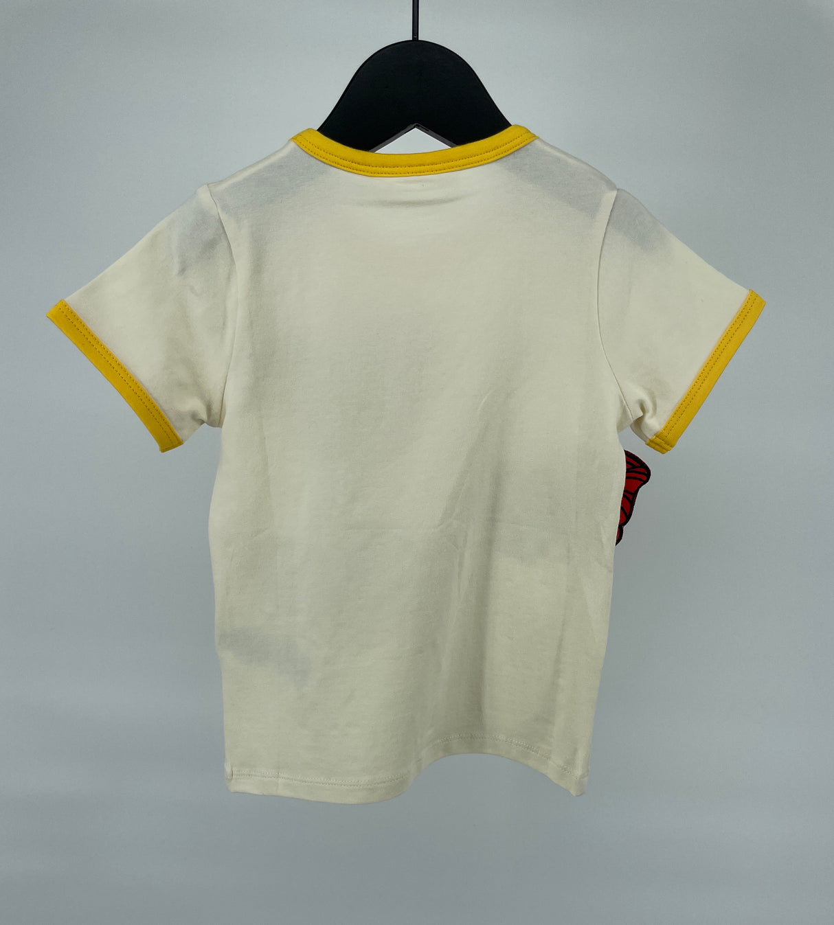 T-shirt Beige Rood Vlinders