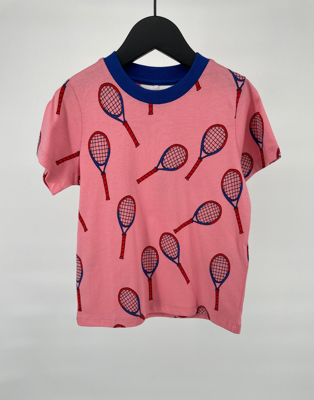 T-shirt Roze Tennisrackets Maat 92 / 98
