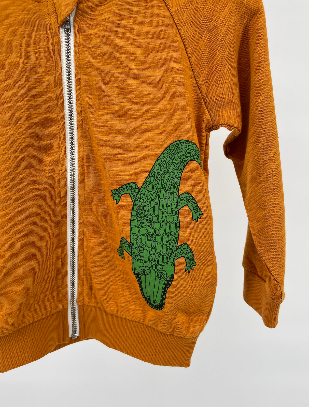 Vest Capuchon Bruin Krokodil Maat 92 / 98