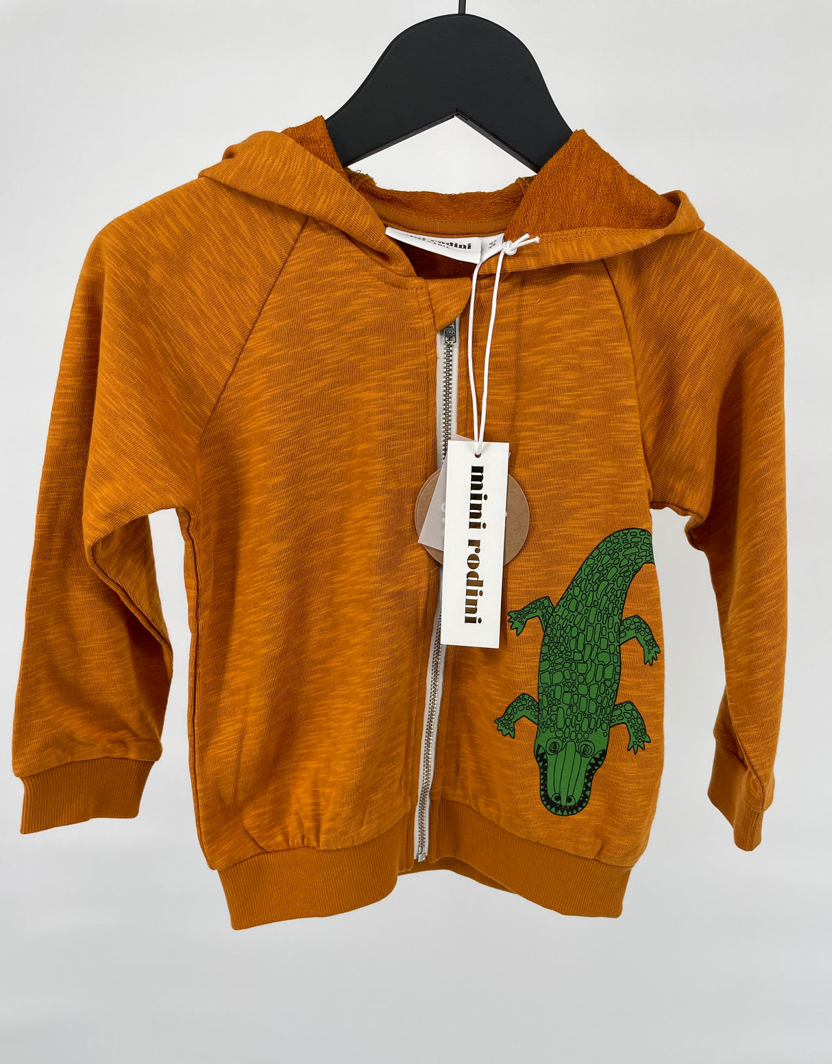 Vest Capuchon Bruin Krokodil Maat 92 / 98