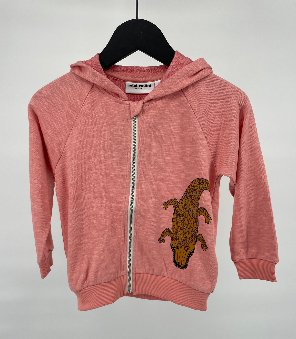 Vest Capuchon Roze Krokodil Maat 92 / 98