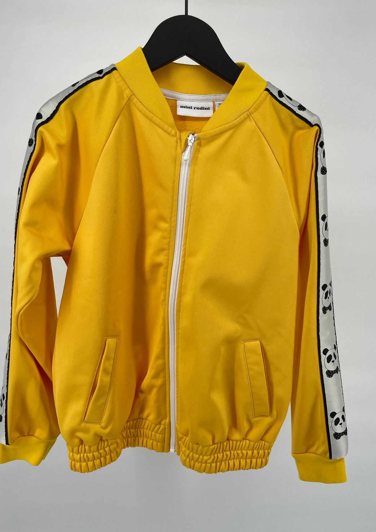 Panda Track Vest Geel Maat 140 / 146