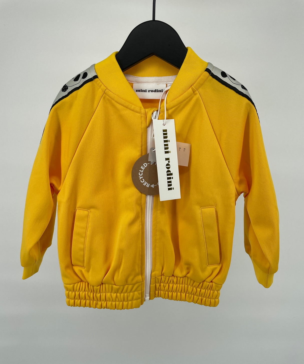 Panda Track Vest Geel Maat 80 / 86