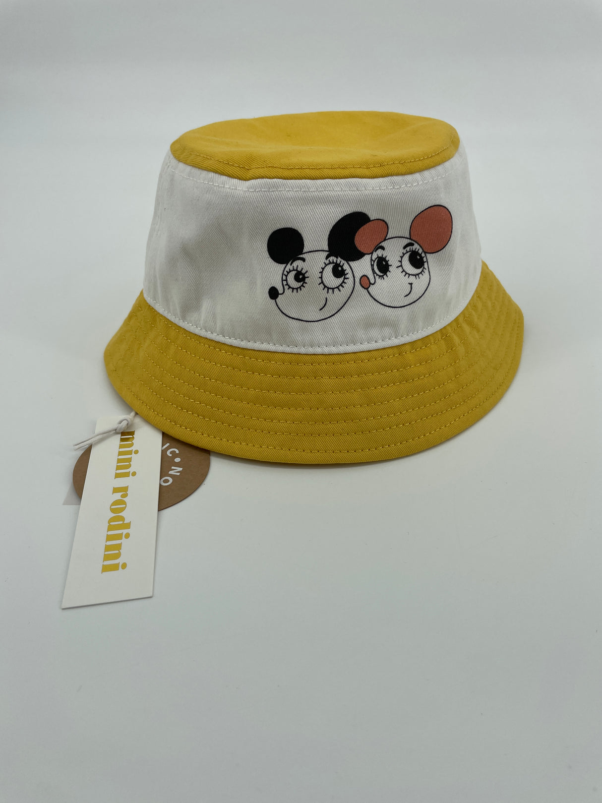 Vissershoedje Geel Wit Muizen 9 Mnd - 3 Jaar