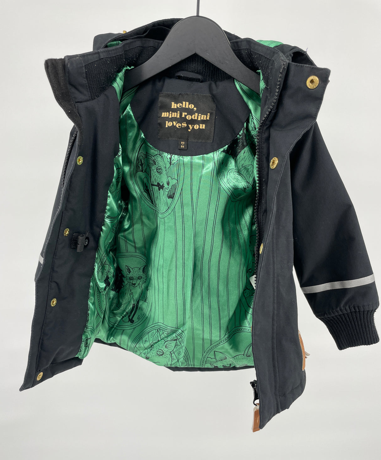 K2 Parka Winterjas Zwart Maat 80 / 86