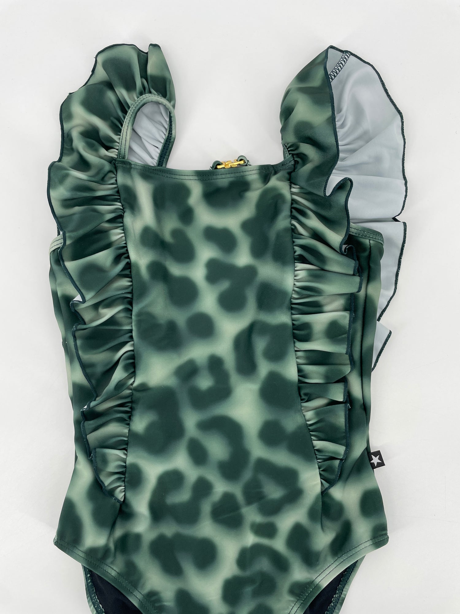 Badpak Groen Jaguar Roesjes Maat 116
