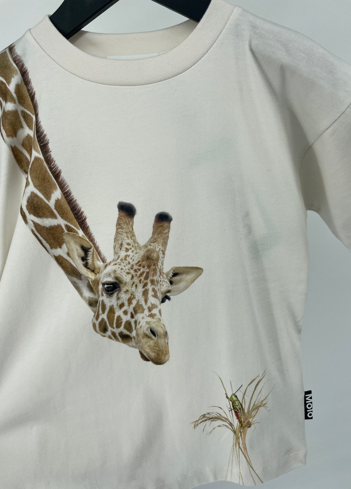 T-shirt Wit Giraf Maat 116