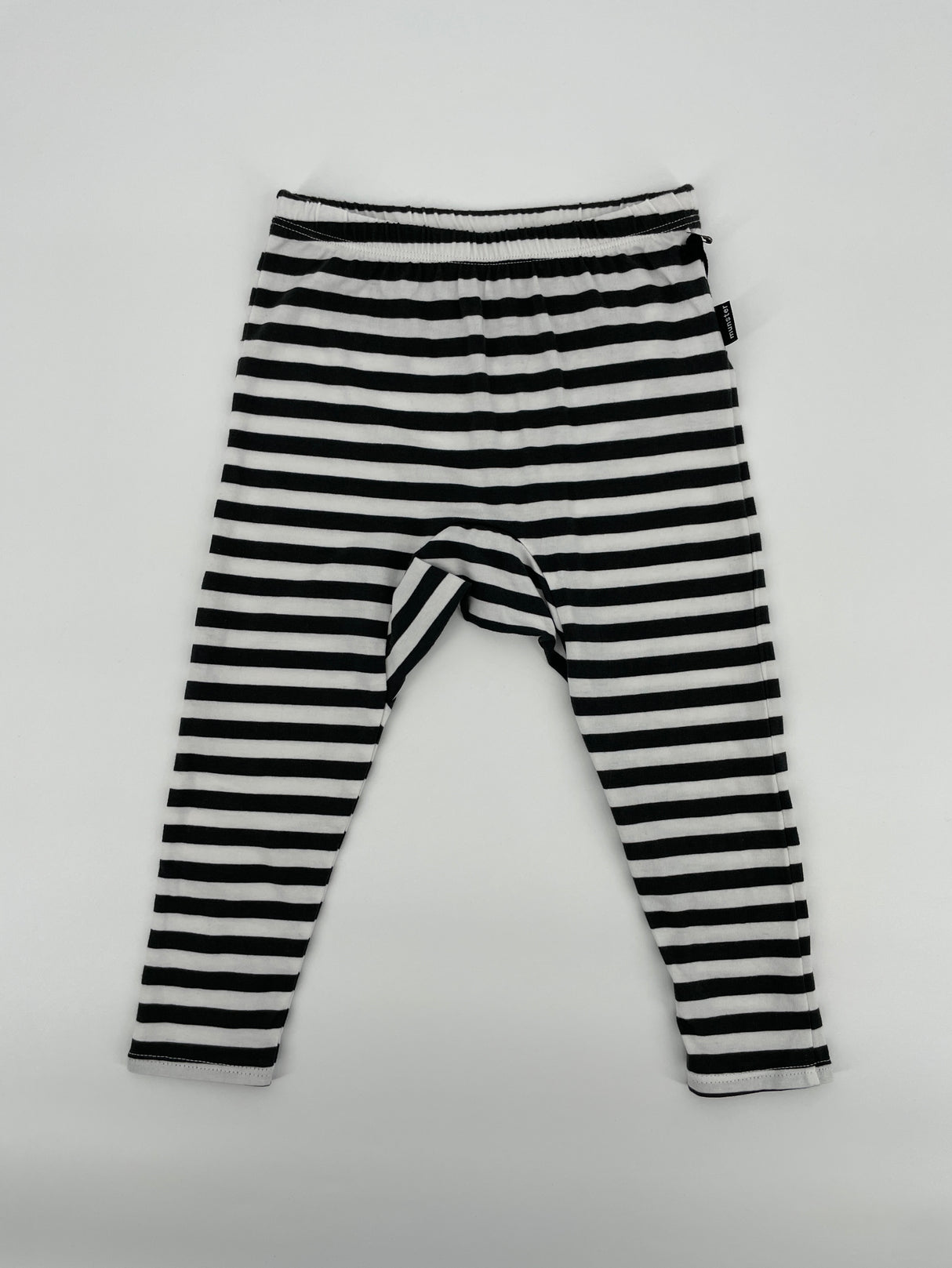 Broekje Wit Zwarte Strepen Maat 92