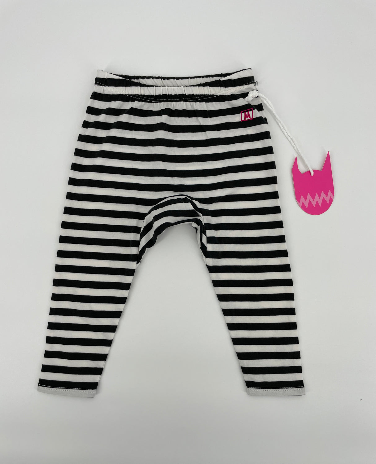 Broekje Zwart Wit Gestreept