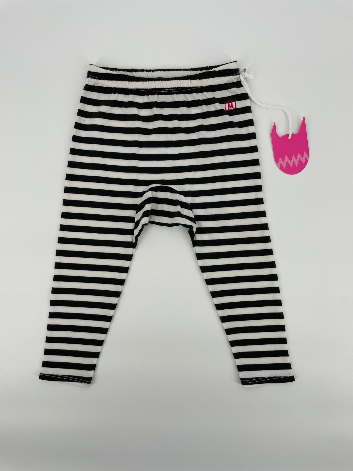 Broekje Zwart Wit Gestreept