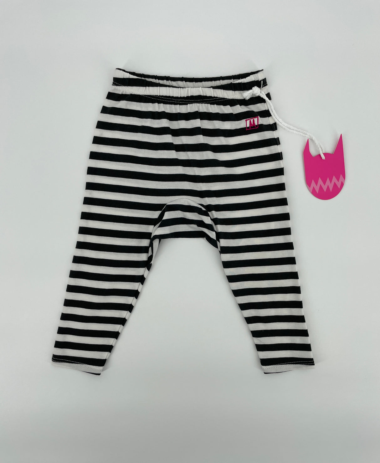 Broekje Zwart Wit Gestreept