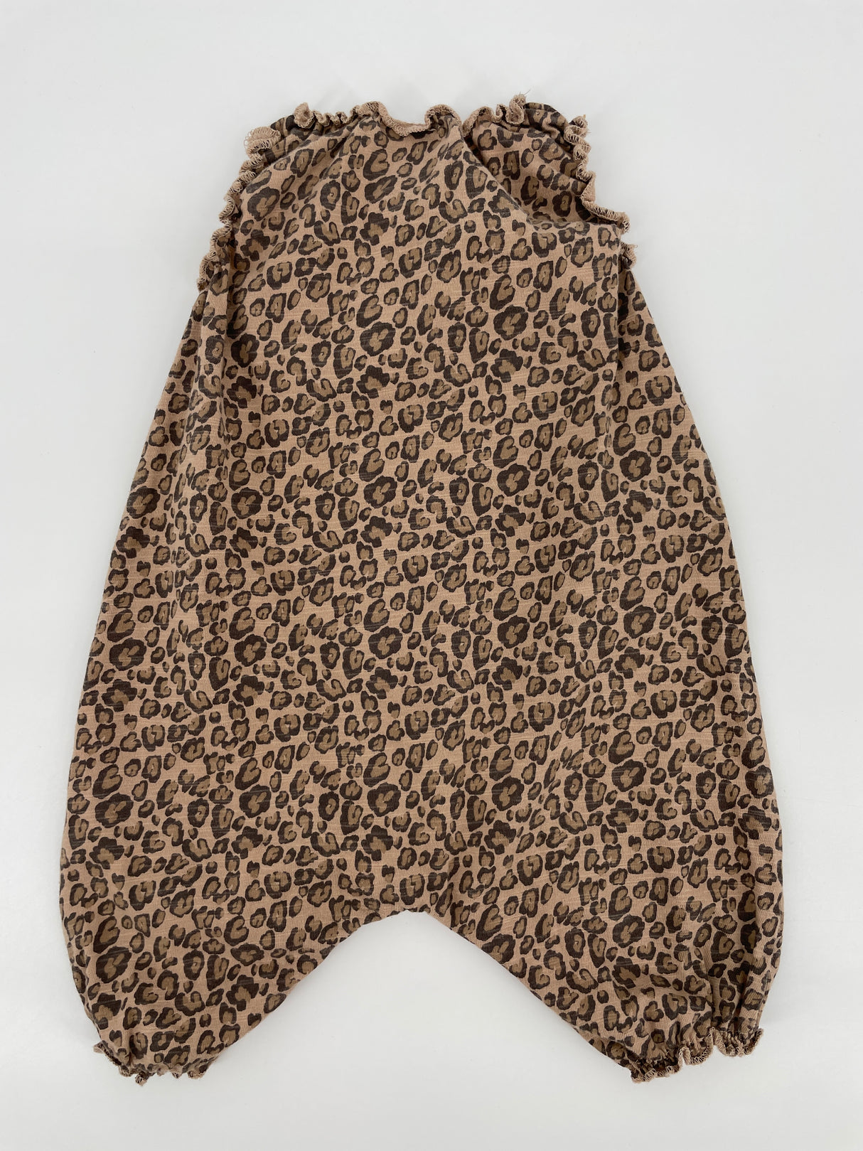 Babypak Bruin Mouwloos Luipaard Maat 62