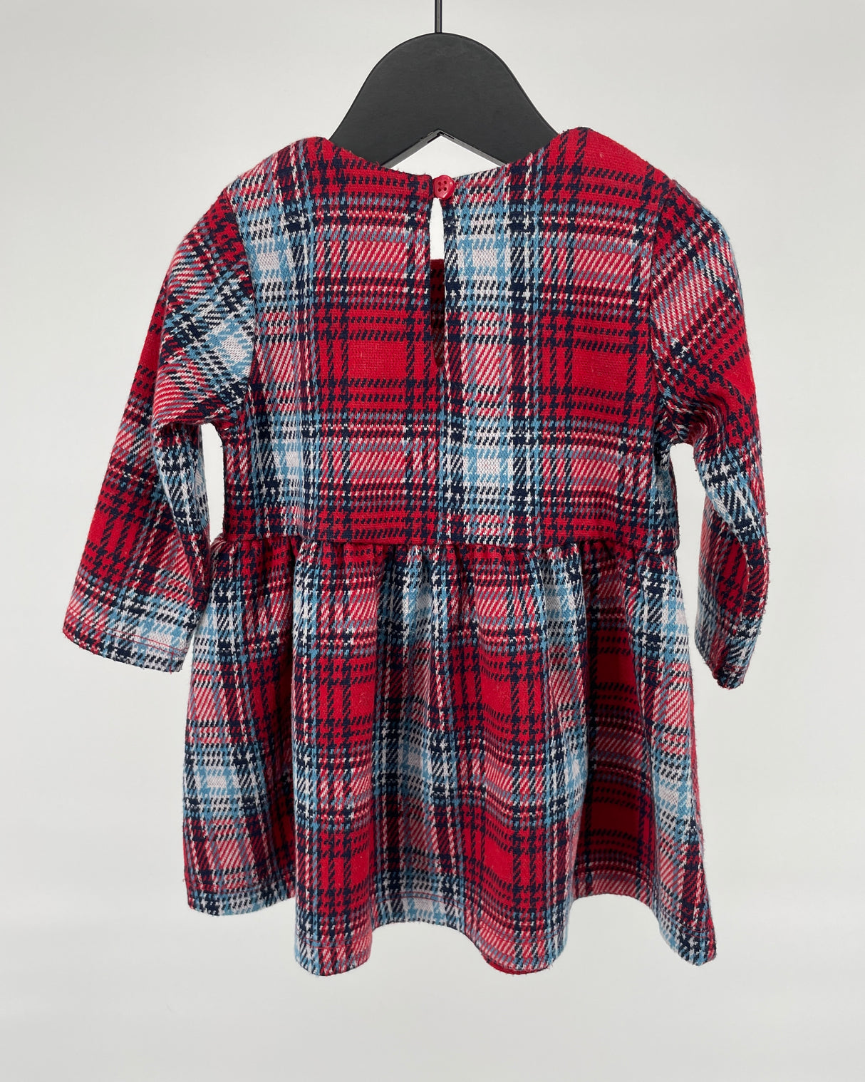 Jurkje Rood Geruit Maat 68 / 74