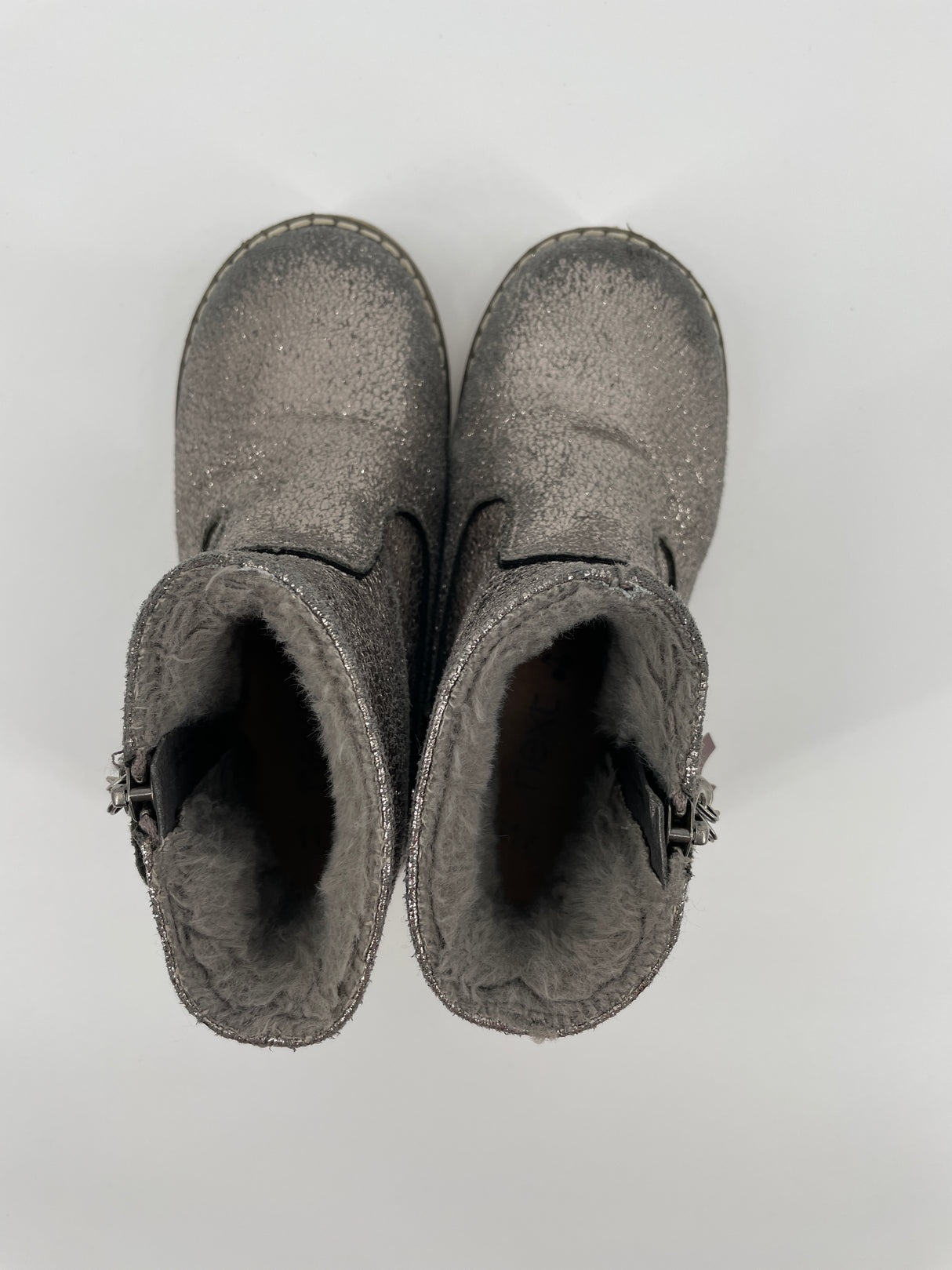 Laarsjes Zilver Maat 29