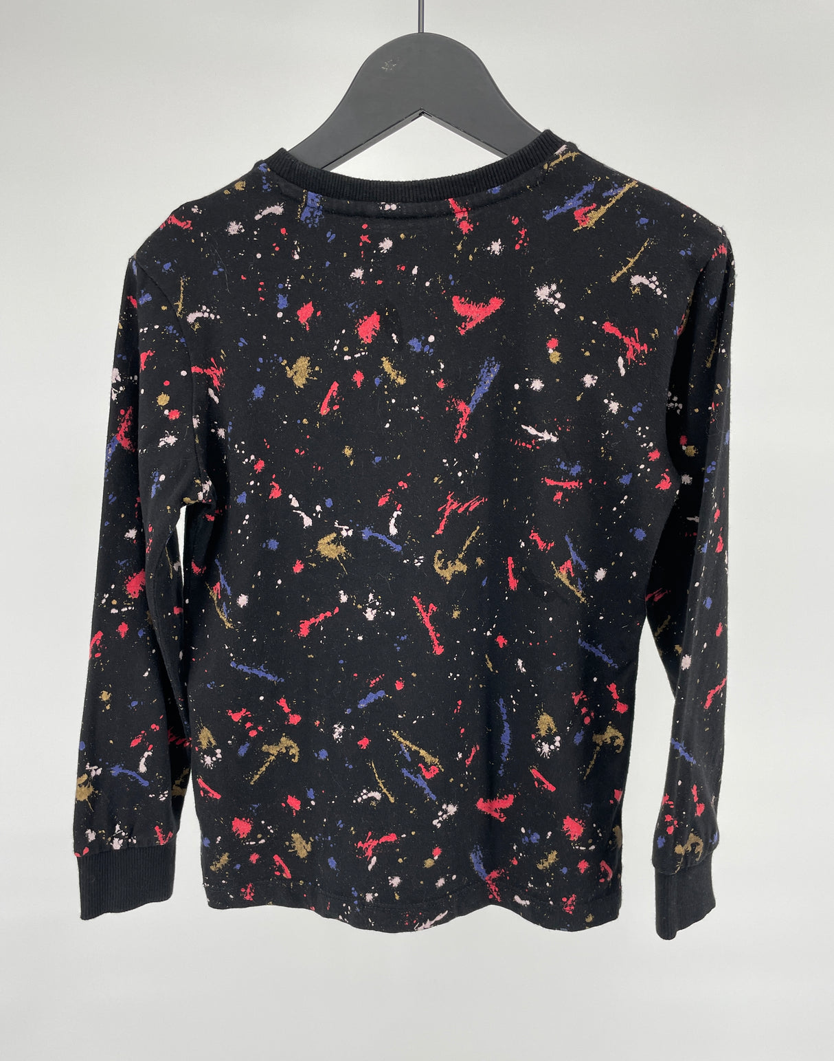 Longsleeve Zwart Pailletten Rendier