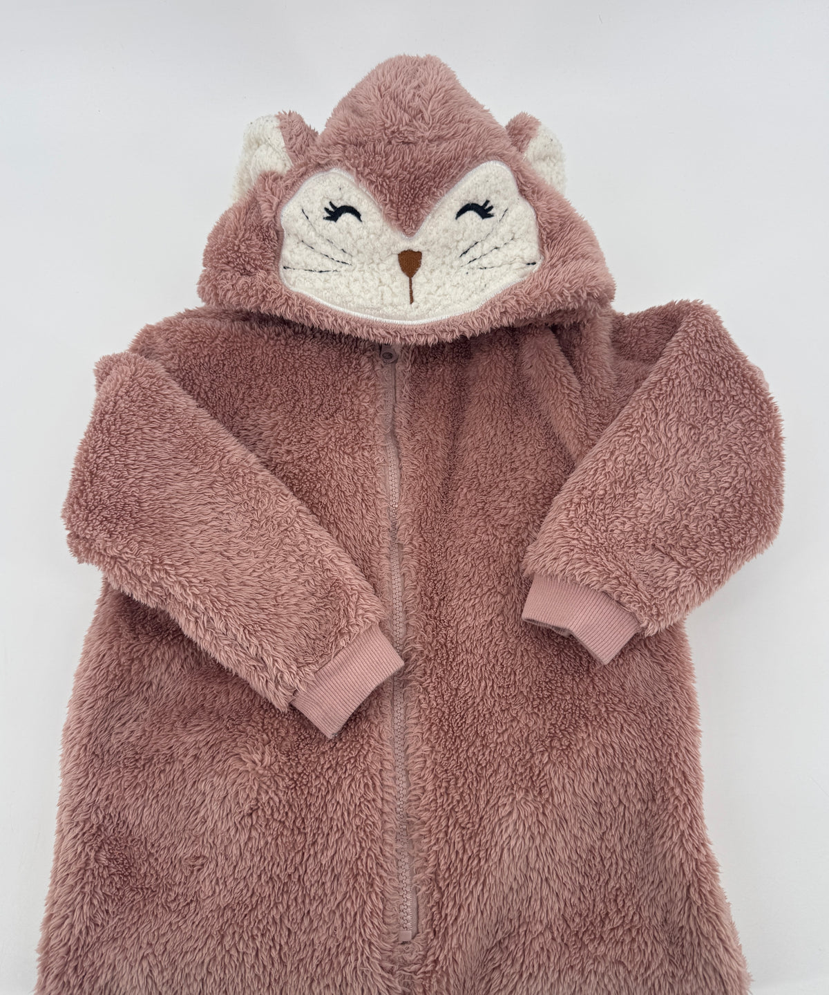 Onesie Roze Konijn Maat 116
