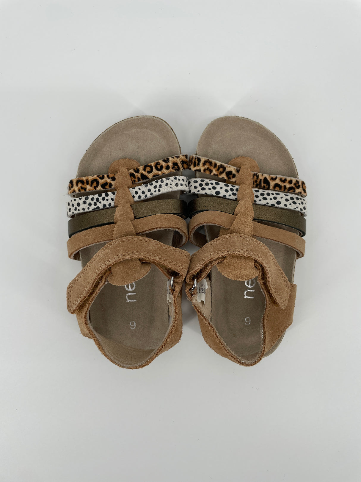 Sandaaltjes Bruin Luipaard Maat 23