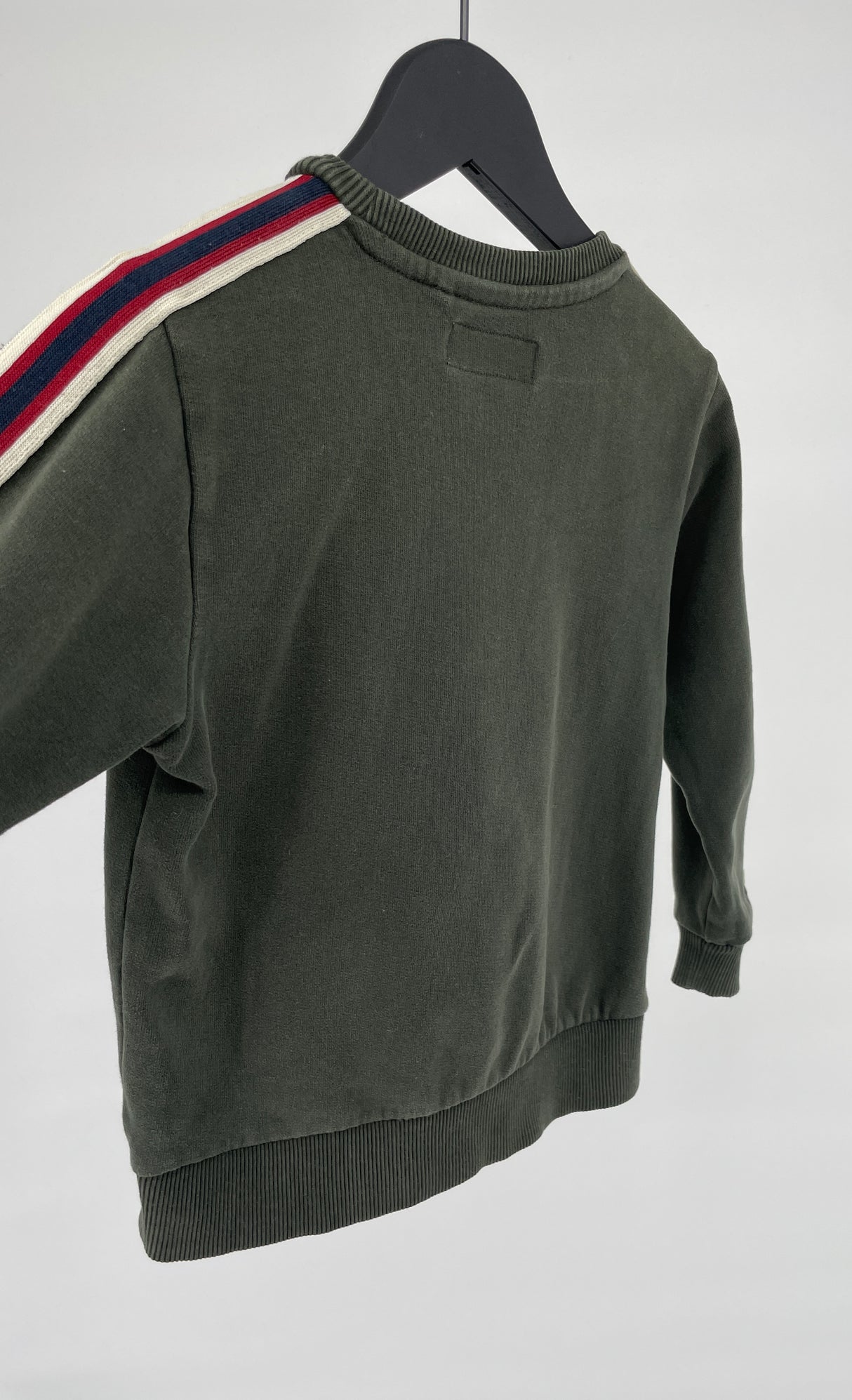 Trui Groen met Tijger Maat 104 / 110