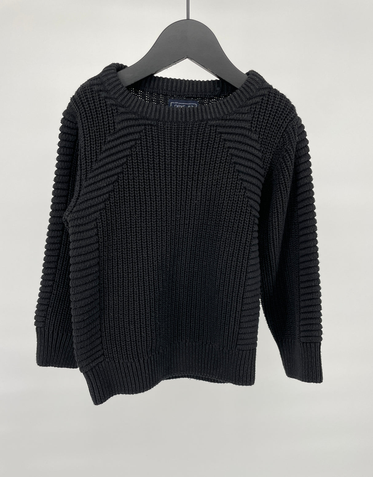 Trui Zwart Textuur Maat 98