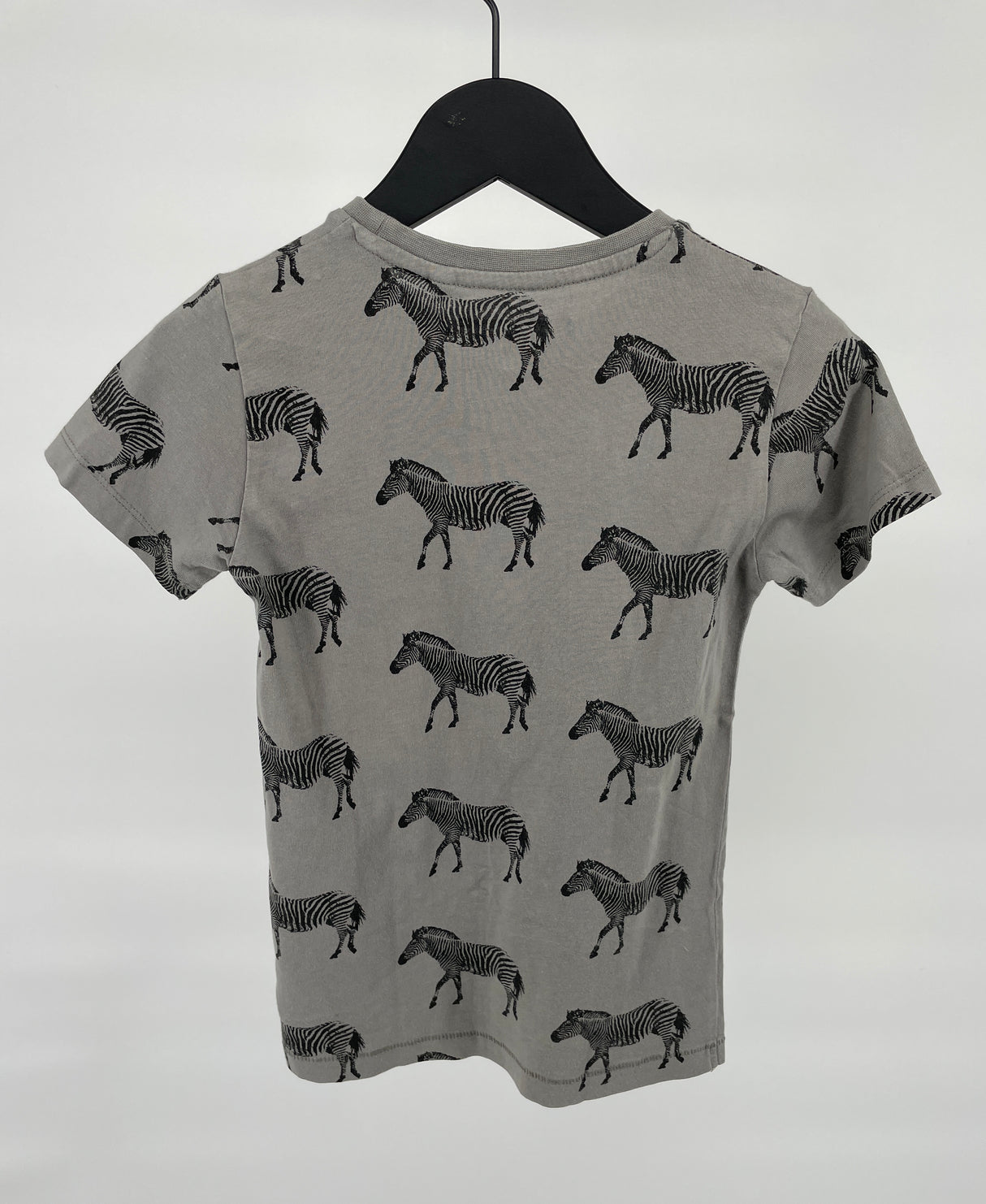 T-shirt Grijs Zebra's Maat 110