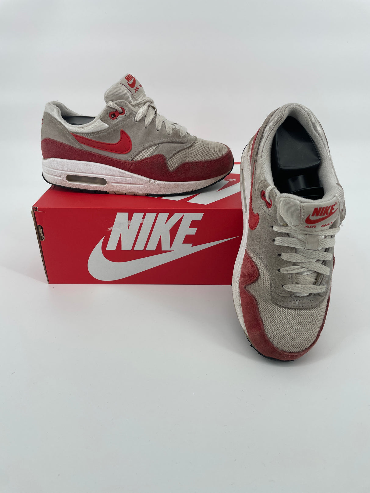 Air Max 1 GS Rood Wit Maat 36,5