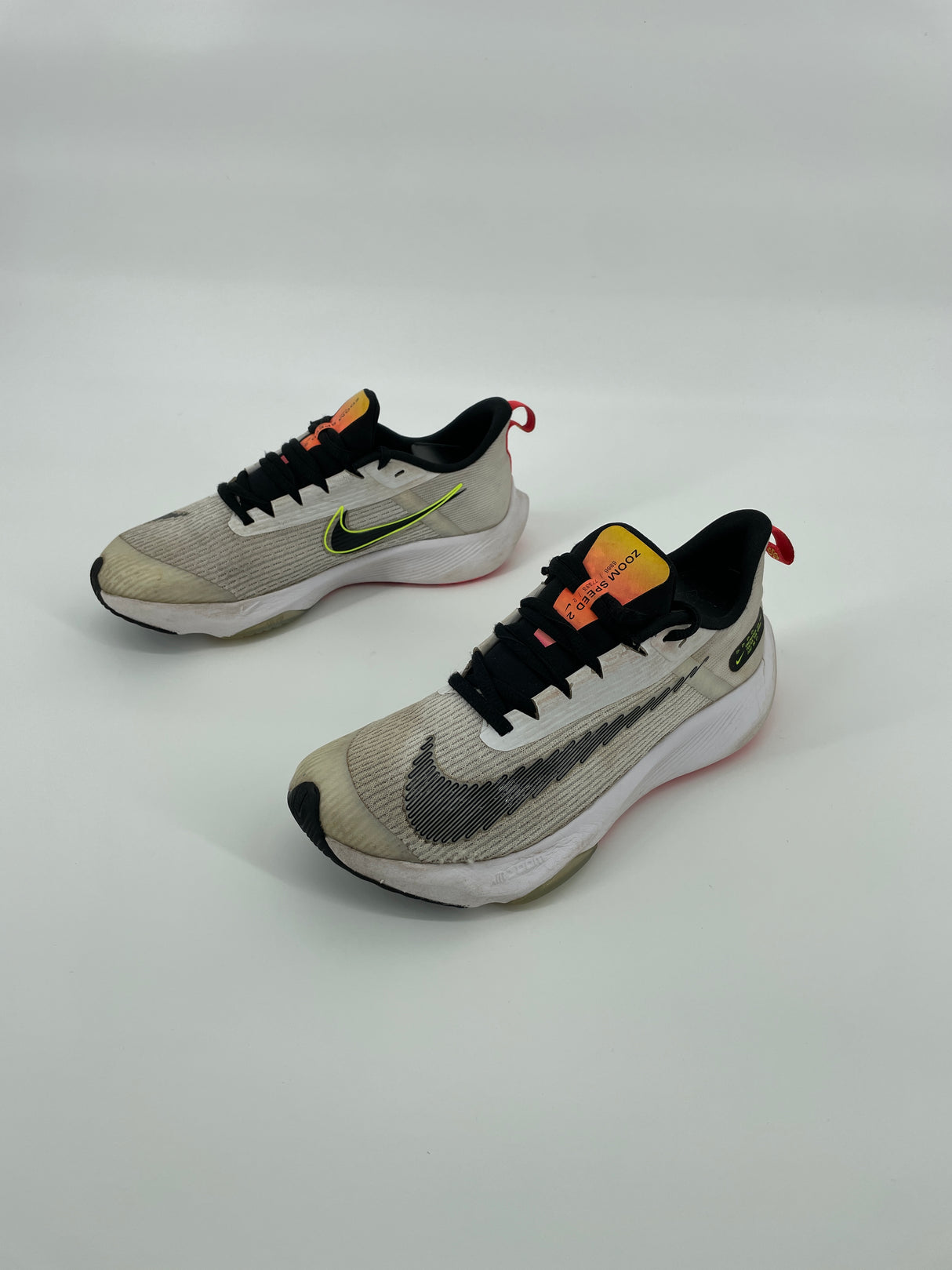 Air Zoom Speed 2 Hardloopschoenen Wit Zwart Maat 37,5