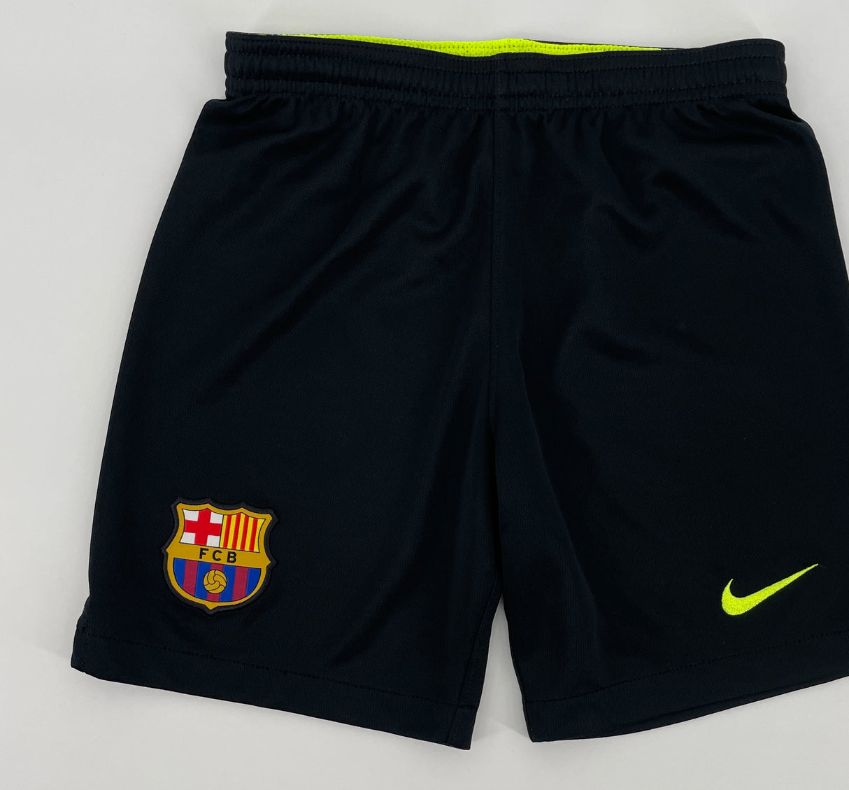 FC Barcelona Strike Short Zwart geel Kids Maat 128 / 134