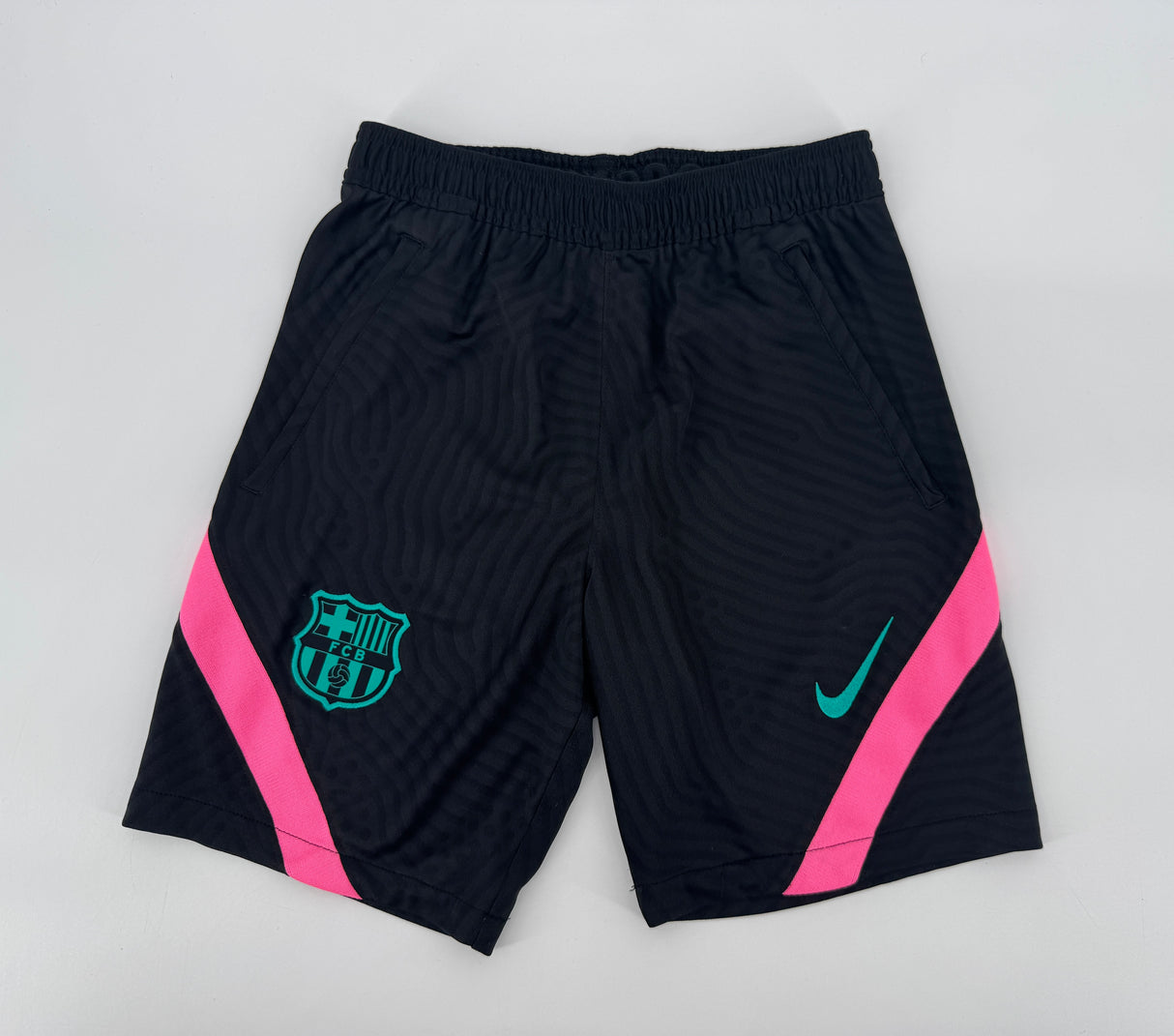 FC Barcelona Strike Short Zwart Roze Kids