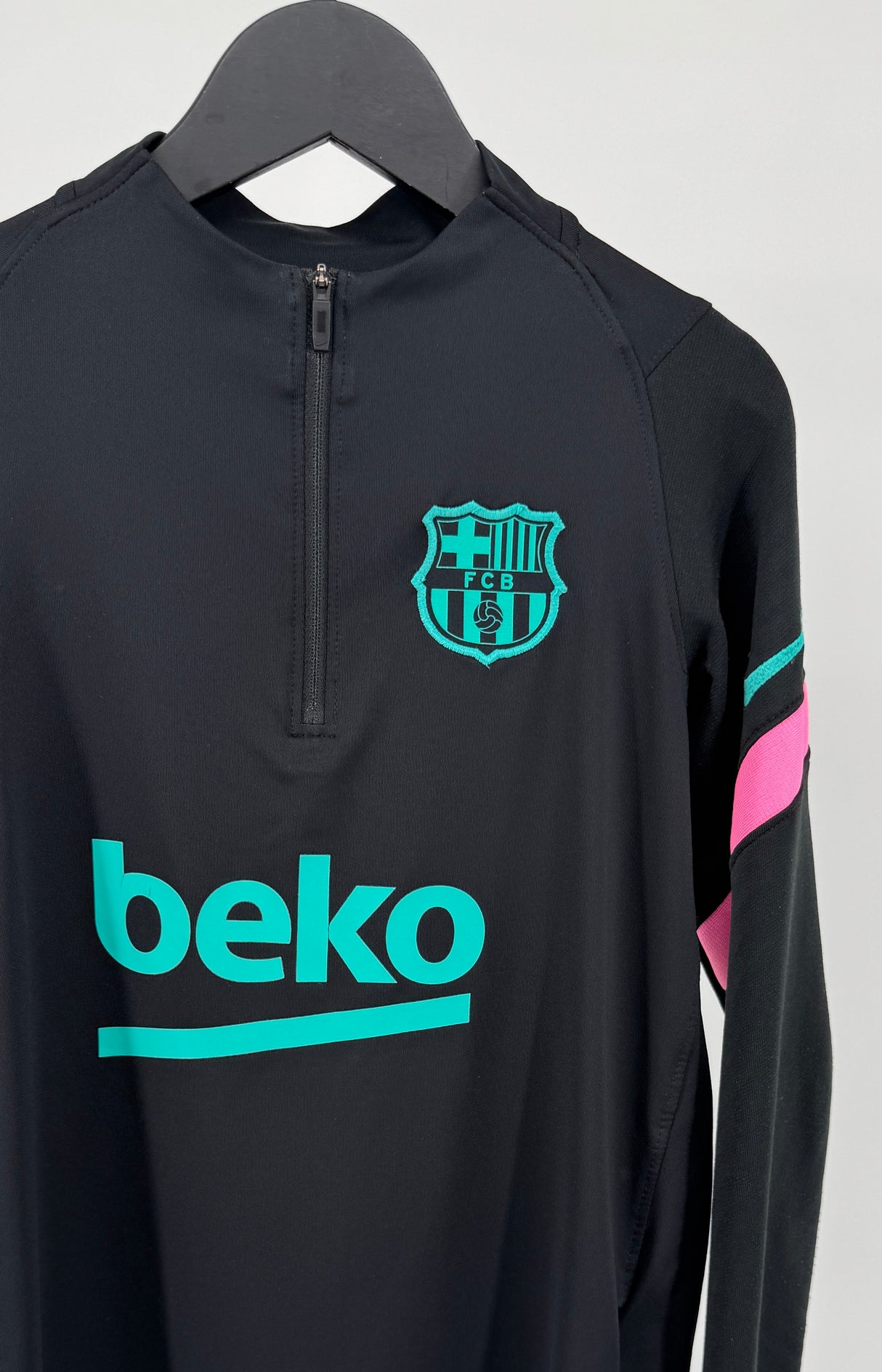 FC Barcelona Longsleeve Zwart Maat 140 / 146
