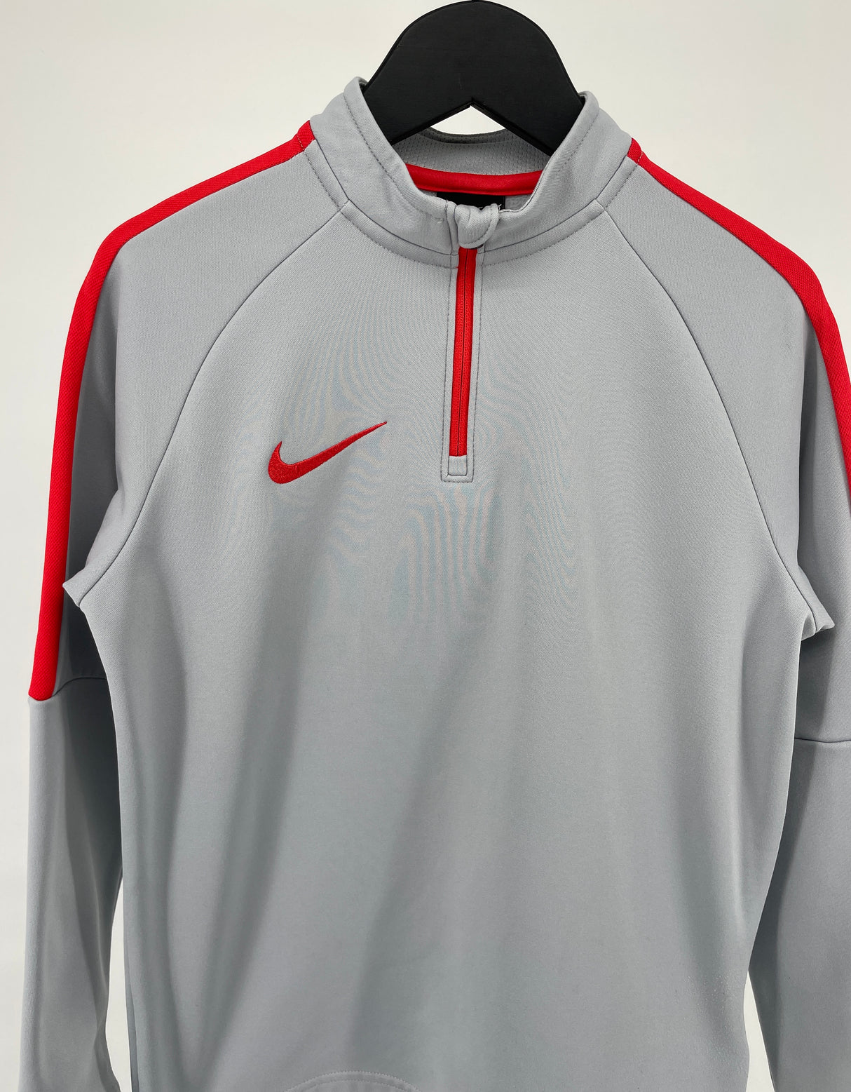 Training Longsleeve Strike Grijs Rood Maat 128 / 134