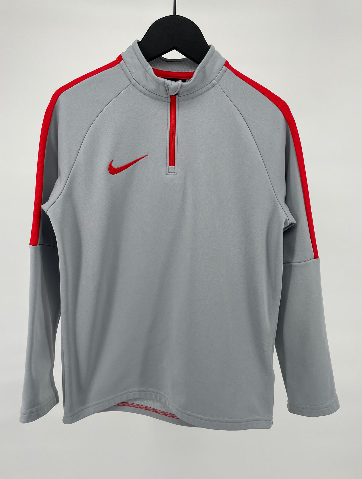 Training Longsleeve Strike Grijs Rood Maat 128 / 134